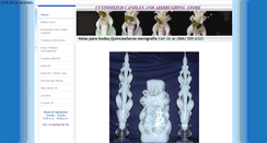 Desktop Screenshot of personalizedcandles.net